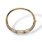 Diamond Infinity Bangle