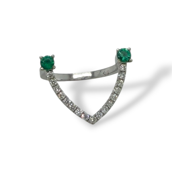 Open Mind Open Heart Emerald