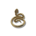 Ruby-eyed Coral Snake Ring