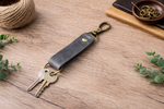Genuine Leather Keychain - Customize