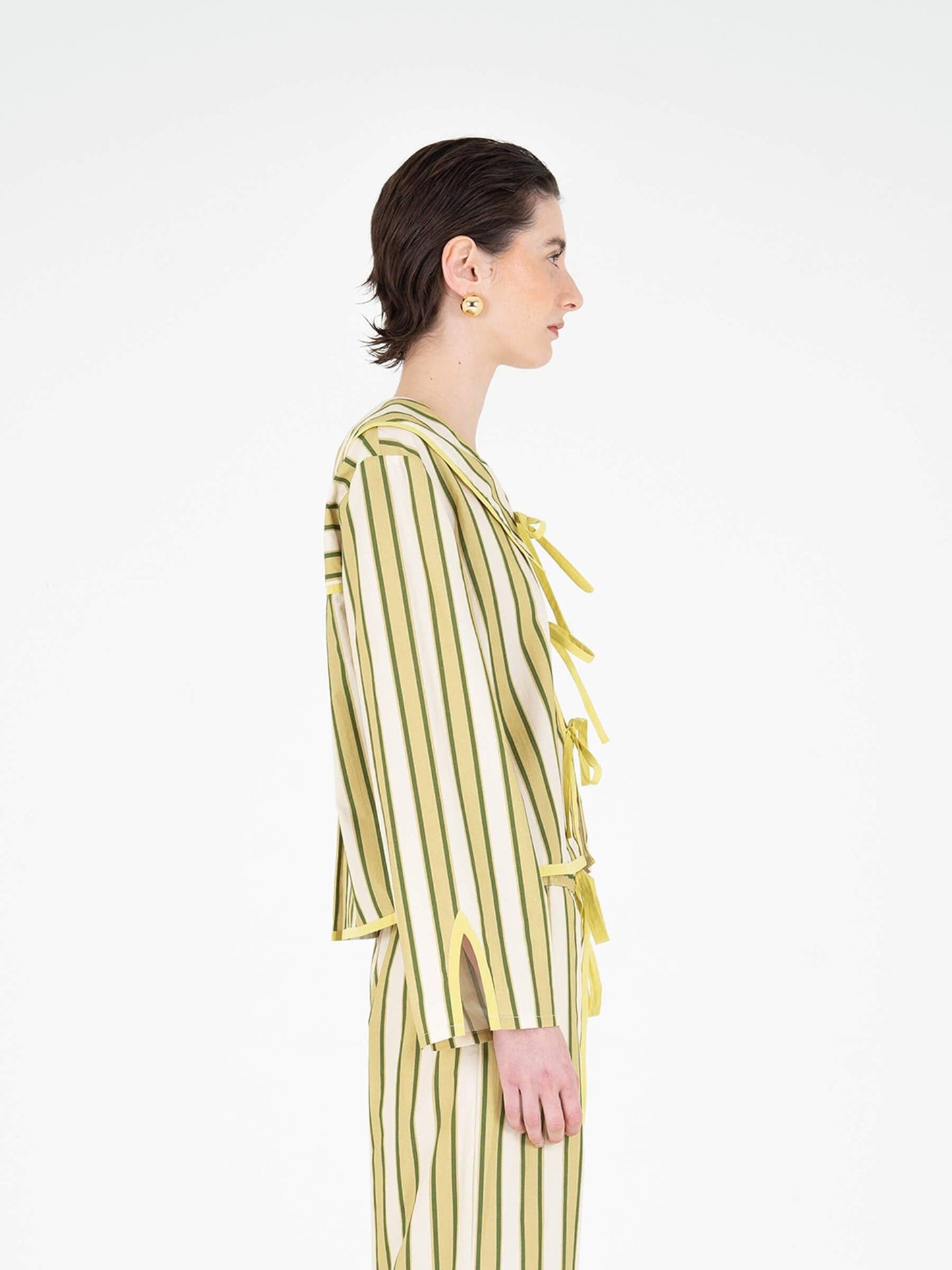 Spring Blizzard Striped  Shirt