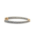 Oval Inside Out Diamond Hoops