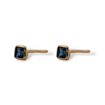 Blue Sapphire Studs