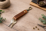 Genuine Leather Keychain - Customize