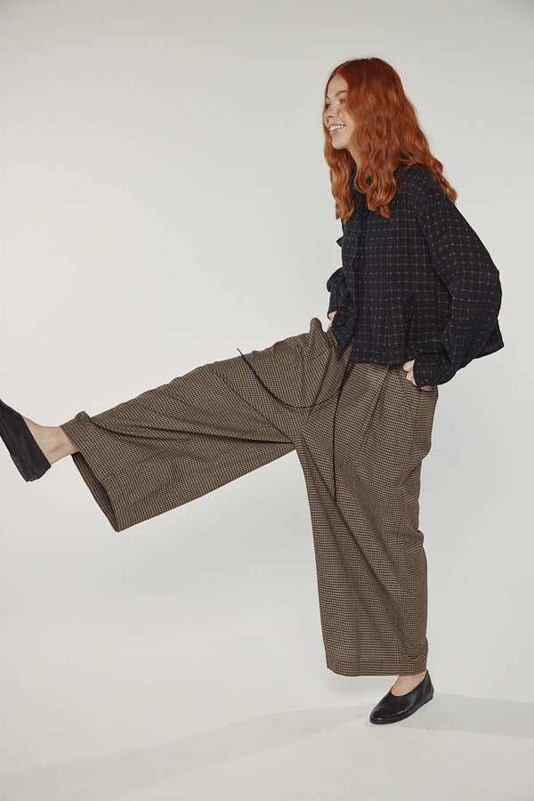 Wide Leg Straight Pants