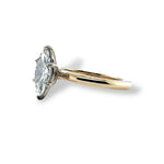 Custom Solitaire Marquise Six Prong