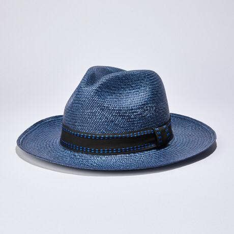 Metro Blue Urban Panama Hat - Unisex
