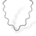 Moonlit Wave Necklace