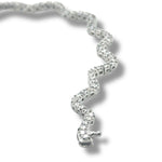 Squiggly Tennis Bracelet