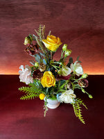 Flowers of Friendship in Marble vase