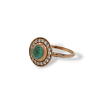 Emerald & Diamond Halo