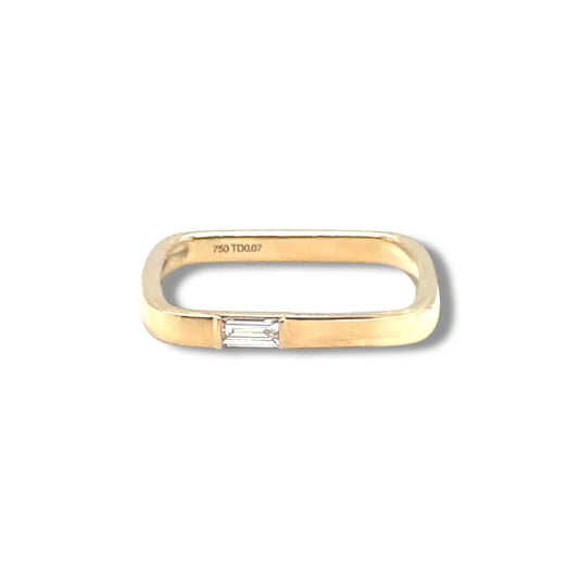 Square Baguette Ring