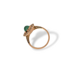 Emerald & Diamond Halo