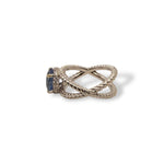 Tanzanite Cross Ring