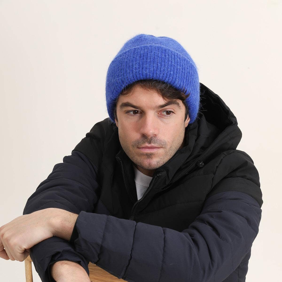 Classic Angora Alpaca Wool Beanie