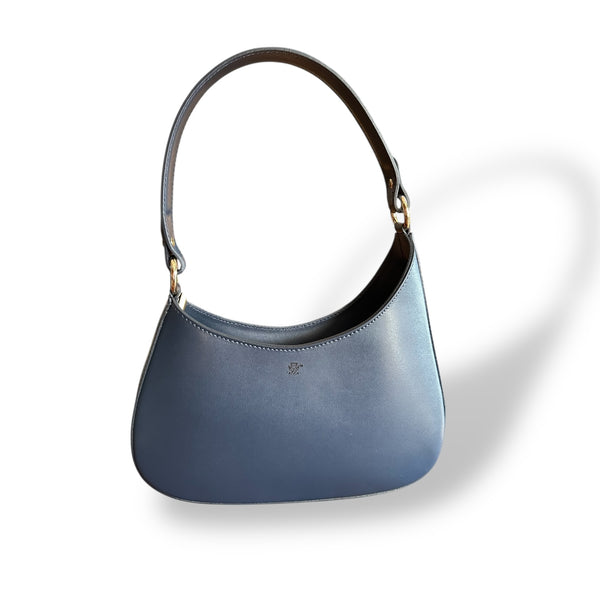 The Hillary, Brushed Leather Clutch