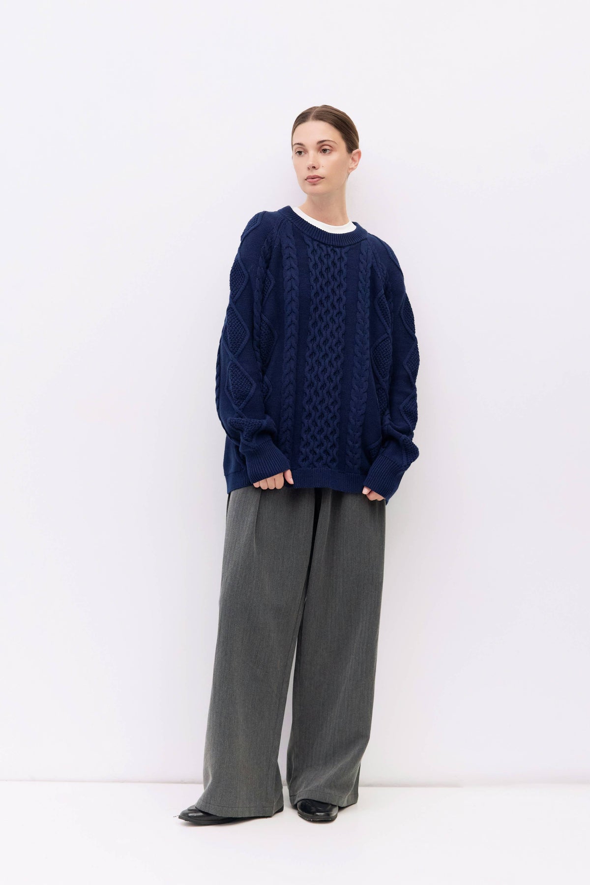 The Hallie Sweater | Cable Knit Sweater