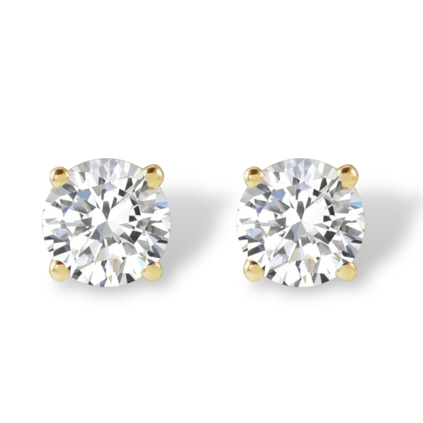 1.25 CaratRound Brilliant Diamond Studs