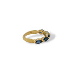 Blue Halo Ring