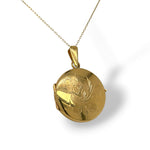 Circular Bloom Locket
