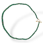 Emerald Beaded Beauty Graduated