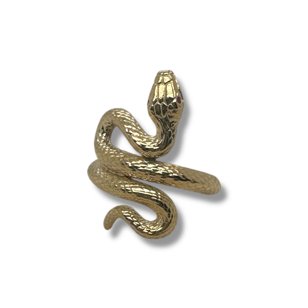 Ruby-eyed Coral Snake Ring