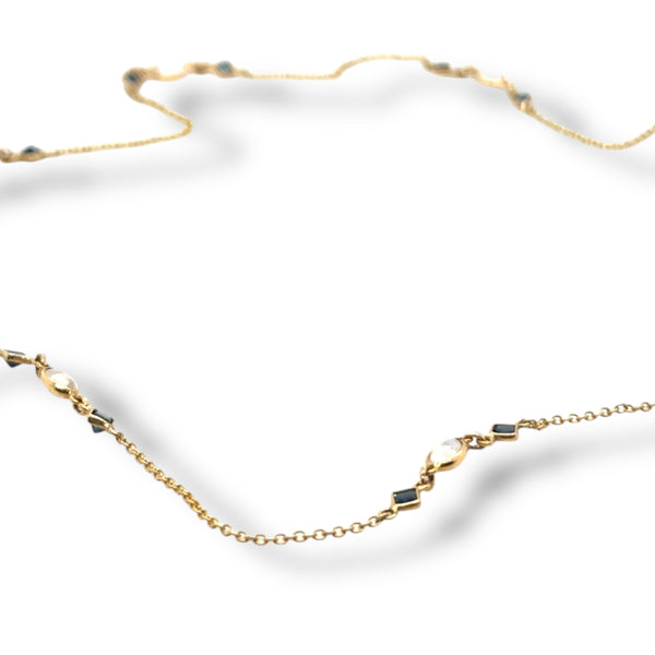 Moon & Water Necklace