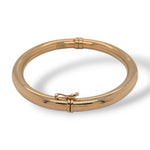 Rose Gold Bubbled Bangle