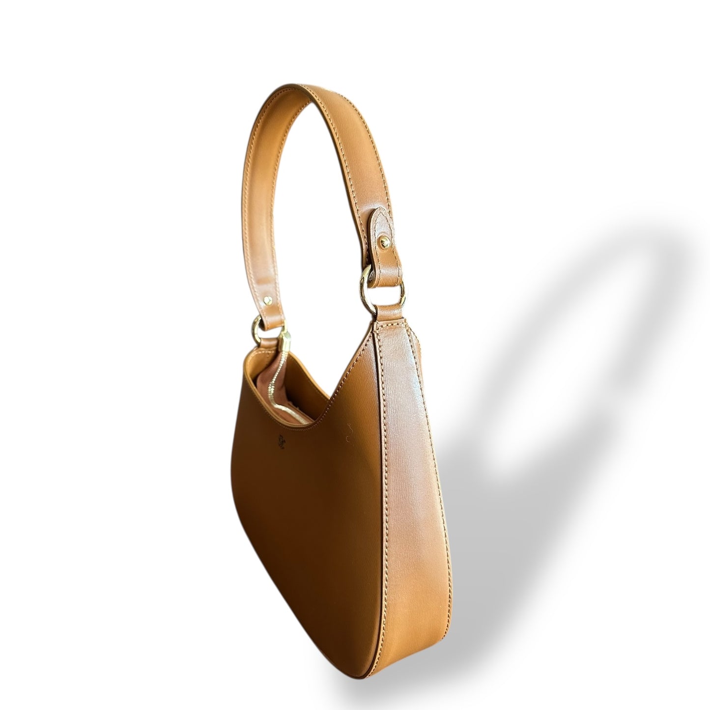 The Hillary, Brushed Leather Clutch
