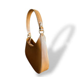 The Hillary, Brushed Leather Clutch