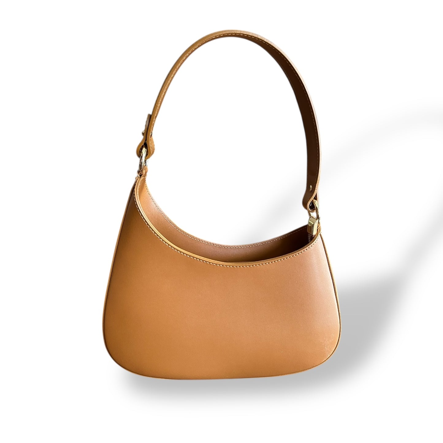 The Hillary, Brushed Leather Clutch