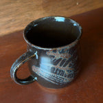Grid Fossil Mug - Round