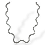 Moonlit Wave Necklace