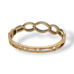 Diamond Infinity Bangle