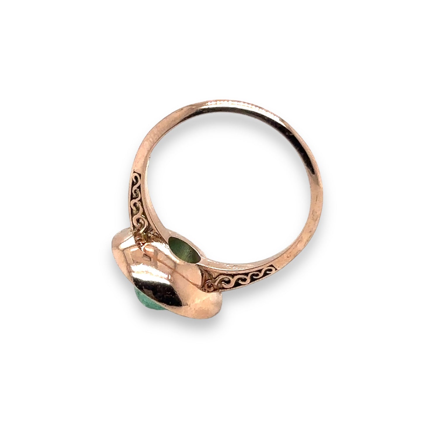 Emerald & Diamond Halo