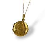 Circular Bloom Locket