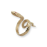 SNAKE EYES The Serpent Ruby Ring