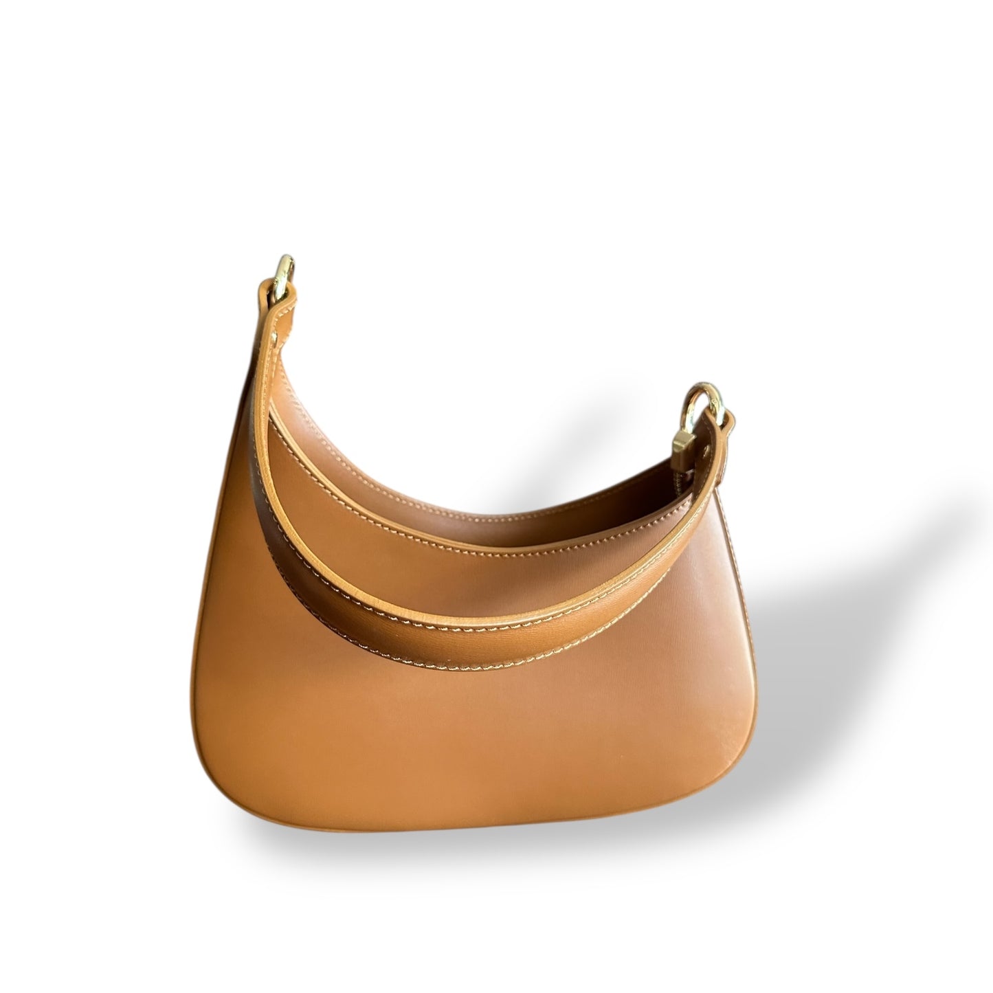 The Hillary, Brushed Leather Clutch