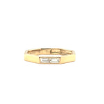 Octo-Baguette Ring