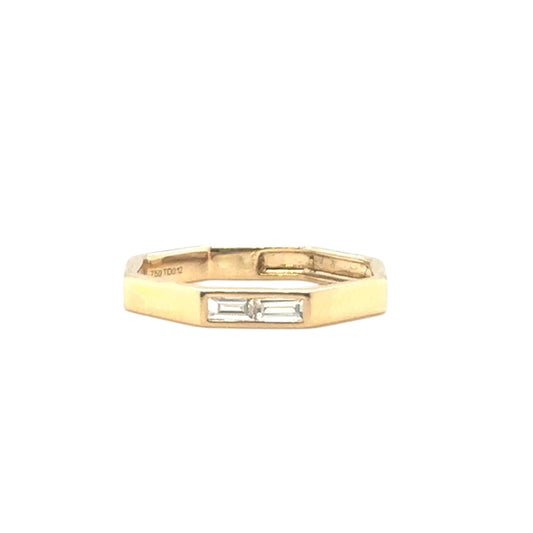 Octo-Baguette Ring