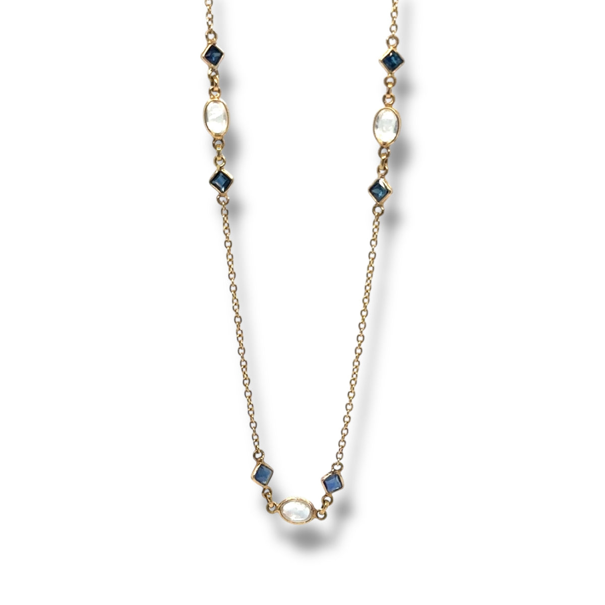 Moon & Water Necklace