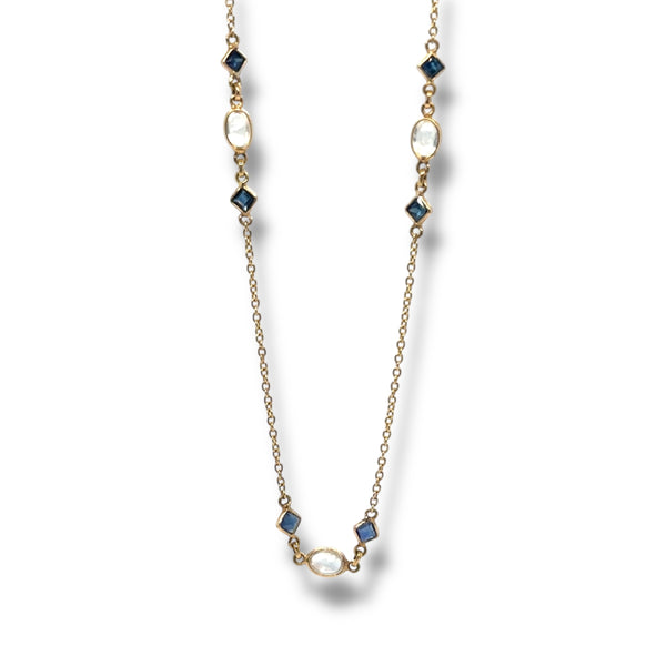 Moon & Water Necklace