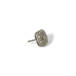 Square Diamond Earring