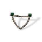 Open Mind Open Heart Emerald
