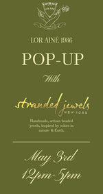 Join us for a POP-UP MAY 3rd