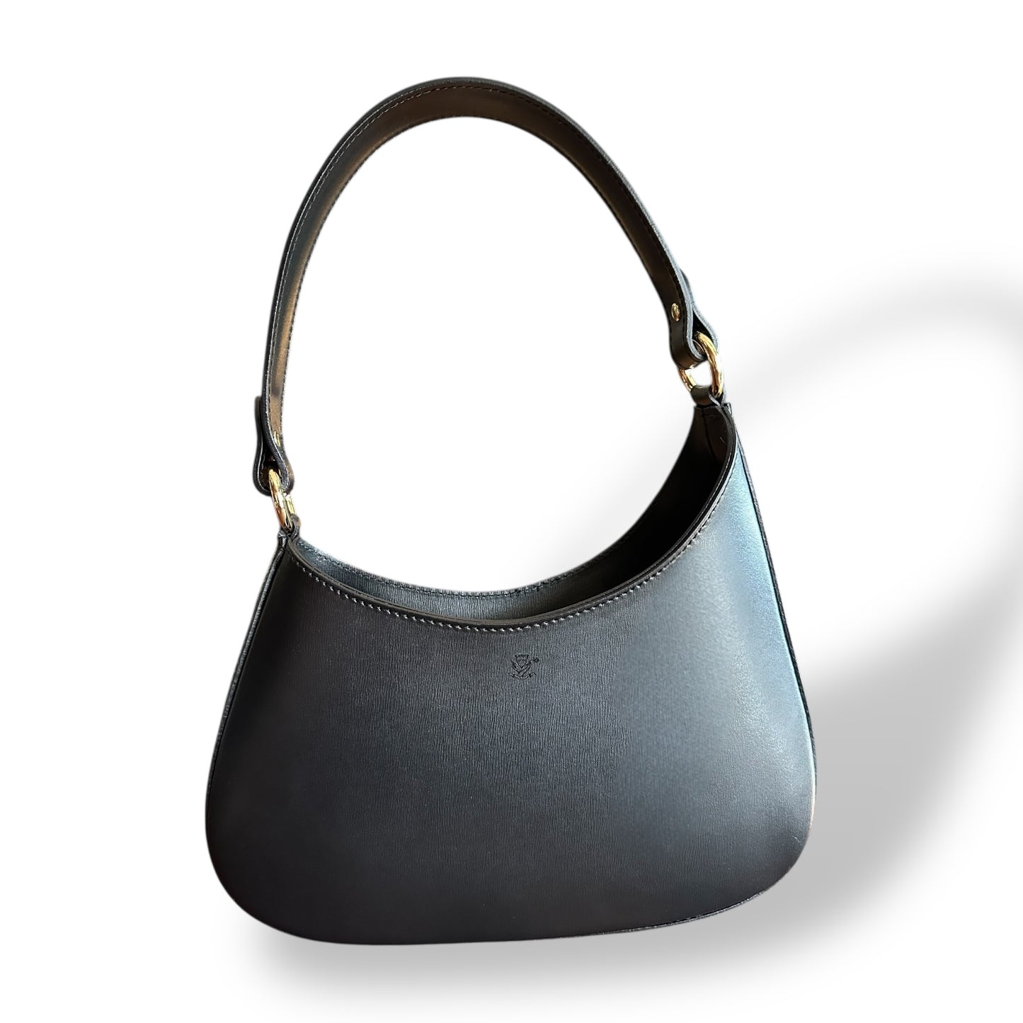 The Hillary, Brushed Leather Clutch