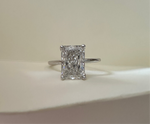 Radiant Cut Diamond Engagement Ring