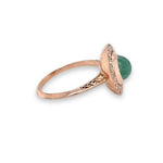 Emerald & Diamond Halo
