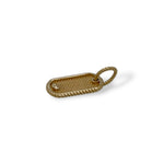 Woven Round Pendant