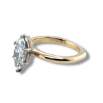 Custom Solitaire Marquise Six Prong